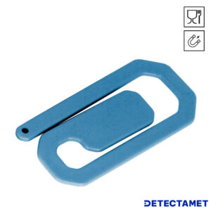 Detectamet detecteerbare paperclips polymeer 80x40 mm