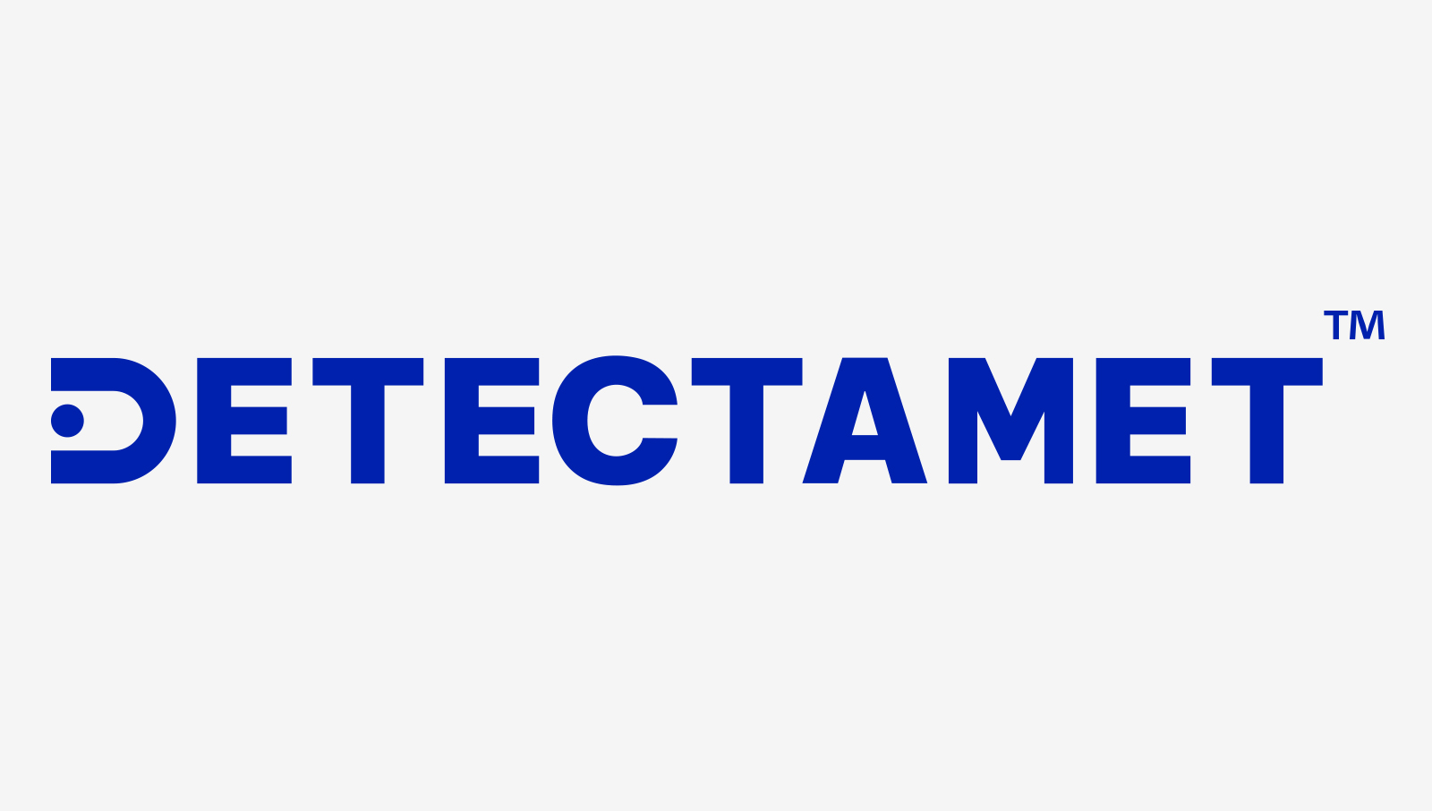 Logo en beeldmerk van Detectamet, specialist in kleurgecodeerde detecteerbare producten
