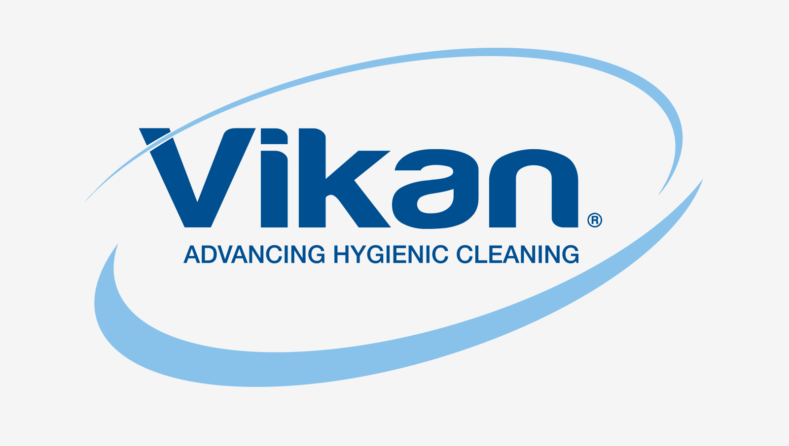 Logo en beeldmerk van Vikan, specialist in kleurgecodeerde producten