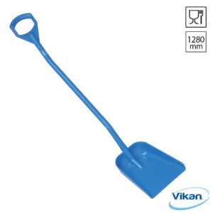 Vikan 5611 ergonomische schop met greep Polypropyleen food grade 1280 mm