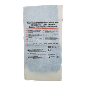 Nitril handschoenen paar maat Large voor EHBO en BHV