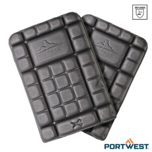 Portwest KP44 CE kniestukken EVA schuim voor kniezakken