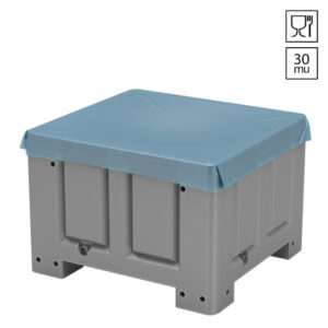 Speedcover blokpallets rekbare afdekhoezen 30 mu PE 100x120x25 cm