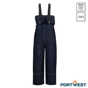 Portwest CS11 Diepvriesbroek met bretels waterbestendig Polyester