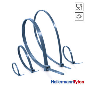 HellermannTyton bundelbanden detecteerbaar MCT food grade blauw