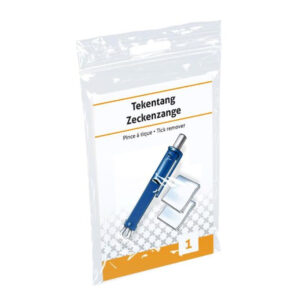 Tekentang set in gripzakje inclusief wondreinigingsdoekjes