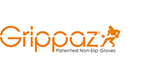Afbeelding van het Grippaz logo met tekst over antislip handschoenen