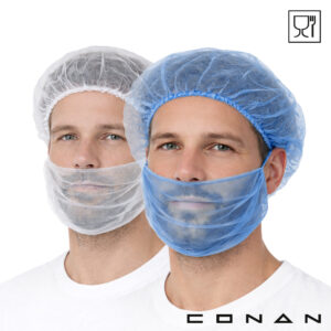 Food Grade micromaas baardmaskers fijnmazig nylon Conan 10-016