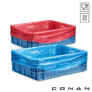 Kratzakken HDPE 20 mu Conan 11-140 food grade 68x17x63 cm