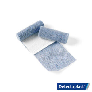 Detectaplast elastisch wondsnelverband blauw 4 meter