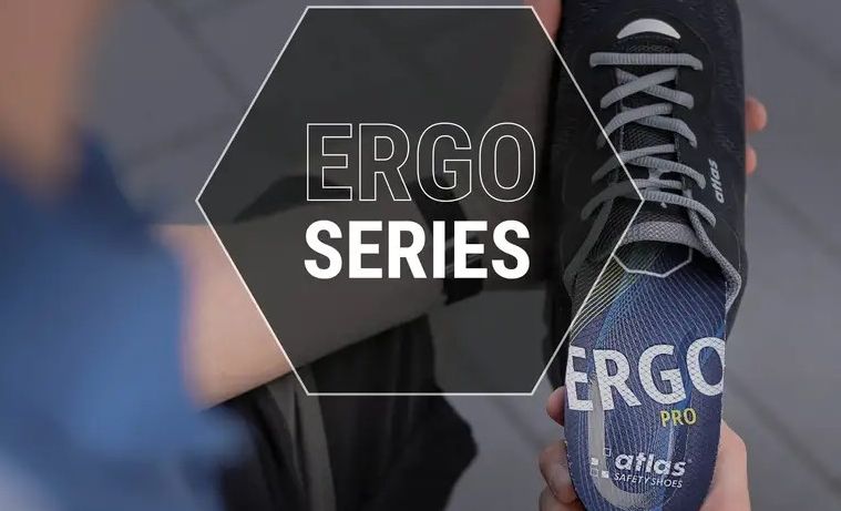 Atlas Ergo veiligheidsschoenen met ergonomische inlegzool en comfortabele pasvorm