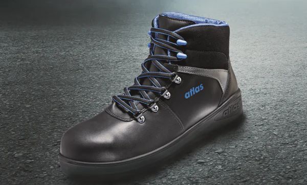 Atlas hoge thermo veiligheidsschoen met stevige grip en ondersteuning voor intensief gebruik