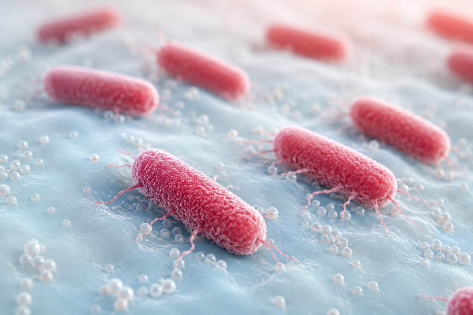 Listeria biofilmvorming in een voedselverwerkende productieomgeving