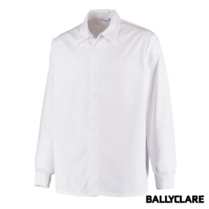Ballyclare 42547/230 Genk food jas kort met manchet en drukknoop
