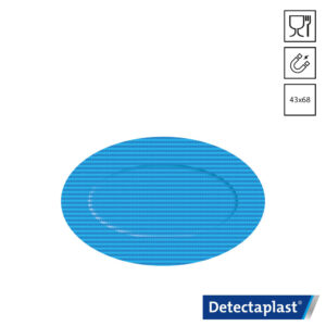 Detectaplast Hydrogel 9301 PU pleister detecteerbaar 43x68 mm blauw