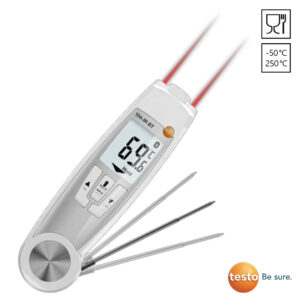 Testo 104-IR BT Infrarood- steekthermometer 0560 1045 60