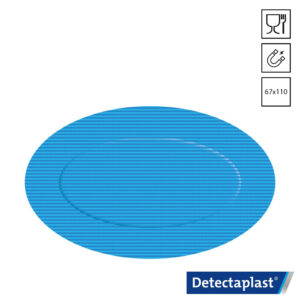 Detectaplast Hydrogel 9300 PU pleister detecteerbaar 67x110 mm blauw