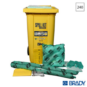 Brady SPC 813886 SKH-240 Spill Kit container chemie 240 liter