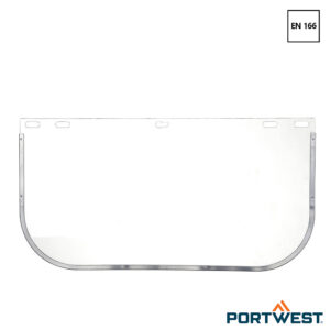 Portwest PW99 PC Clear vervangend gezichtsscherm plus vizier