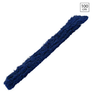 Hoes acryl voor schaarzwabbers statisch 100 cm blauw