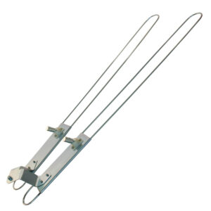 Zwabberframe metaal voor schaarzwabbersteel 100 cm