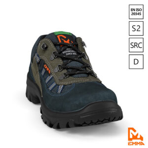 Emma Spa S2 veiligheidsschoen laag blauw grijs