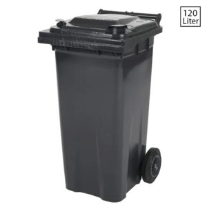 Afvalcontainer 2-wiel gerecycled HDPE 120 liter 505x555x1005 mm