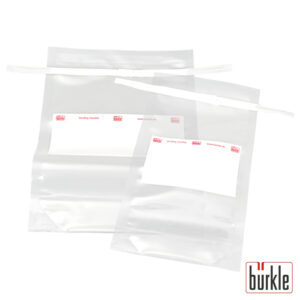 Bürkle SteriBag stand-up monsterzakken steriel LDPE met schrijfvlak