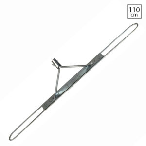 Zwabberframe metaal met vaste steelkoppeling 110 cm