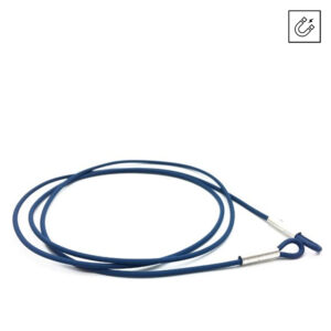 BST BSTGCA detecteerbaar siliconen brillenkoord blauw