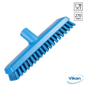 Vikan 7041 vloerschrobber met waterdoorvoer 270 mm food grade