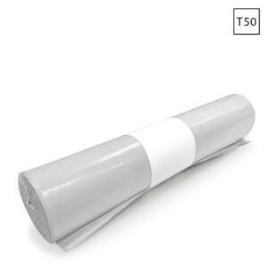 Afvalzakken LDPE T50 60x90 cm transparant