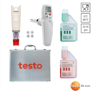Testo 205 pH-meter 0563 2052 met temperatuursonde set