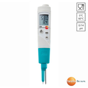 Testo 206-pH2 0563 2062 pH- en temperatuurmeter
