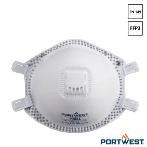 Portwest P301 stofmasker FFP3 NR met uitademventiel Pk10