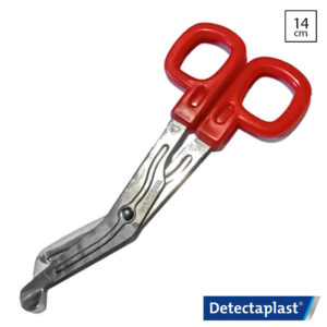 Detectaplast verbandschaar RVS met kunststof greep 14 cm