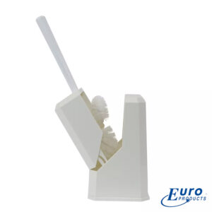438928 toiletborstelgarnituur met randreiniger wit