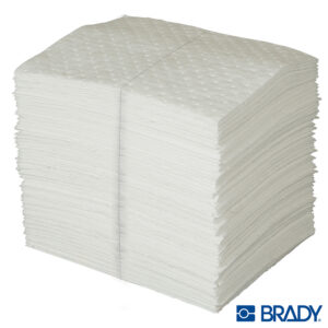 Brady SPC SPC100-E absorptiedoek olie 50x40 cm wit