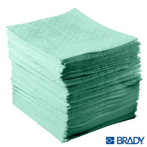 Brady SPC UN100-E absorptiedoek chemicaliën 50x40 cm