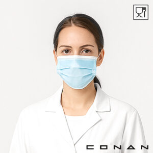 Mondmasker 3-laags non-woven polypropeen Conan 10-055