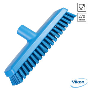 Vikan 7043 vloerschrobber met waterdoorvoer 270 mm food grade