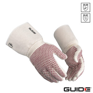 Guide 3553 hittebestendige handschoenen met nitrilnoppen