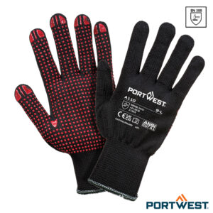 Portwest A110 Polka Dot handschoen PVC noppen EN 388
