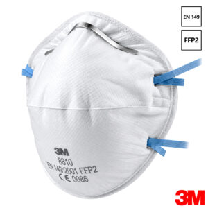 3M 8810 stofmasker cup FFP2 NR D zonder uitademventiel