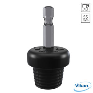 Vikan 87509 HyDrive adapter 20x55 mm food grade