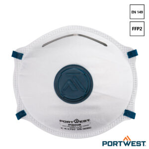 Portwest P203 Dolomite stofmasker FFP2 NR D met uitademventiel