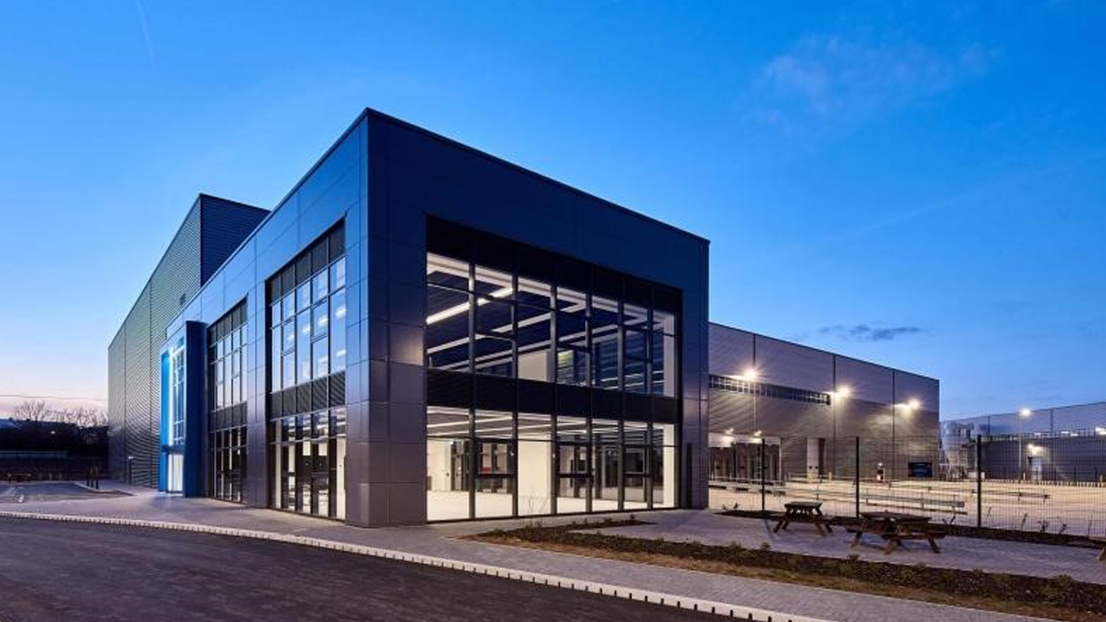 Image of the new headquarters and production facility of PAL International.