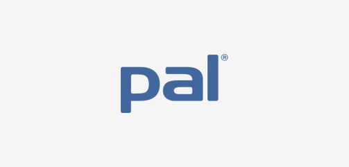 Image of the PAL International logo with blue brand name