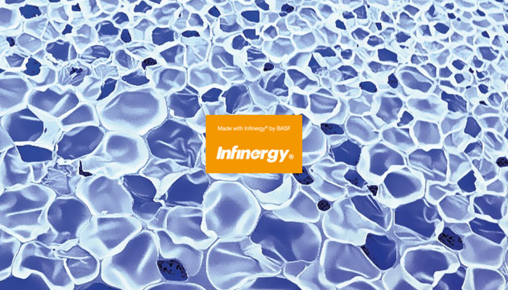 Structure of BASF Infinergy E-TPU foam material